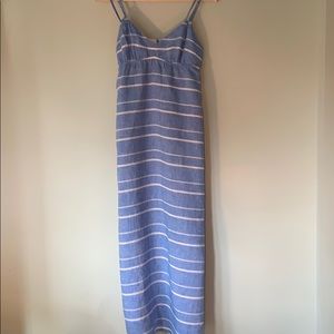 DELIGHTFUL J Crew linen maxi dress S